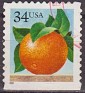 United States - 2001 - Flora - 34 ¢ - Multicolor - Estados Unidos, Characters - Scott 3492 - Flora Fruta Naranja - 0